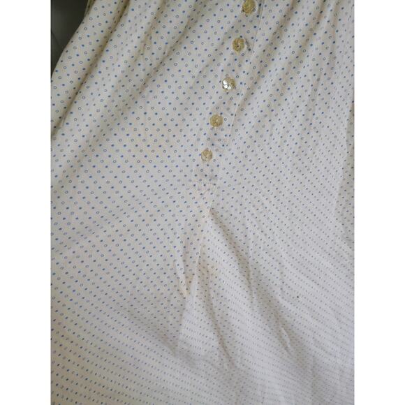 Vintage inspired cottage Core night gown Granny core 100% cotton villager XL - Picture 7 of 10